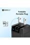 شاحن حائط سريع MWC-135 بقوة 35 واط مع منفذ USB-C وقابس عالمي قابل للطي - أبيض - 5