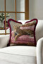 Leopard Print Baroque Fringed Pillowcase - Noble Wild Yaretro Powder Tassel Throw Pillow Cover - 5