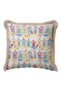 Sea Coast Cottage Motif Fringed Pillowcase-Marin Bohemian Beach Mink Tassel Throw Pillow Cover - 7