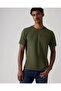 Original Tee Garment Dye Deep Men's Dark Green Crewneck T-Shirt 005Gx-0011