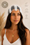 File Beanie Women's Hand Knitted Pearl Detailed Summer Bohemian Hair Accessory