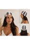 File Beanie Women's Hand Knitted Pearl Detailed Summer Bohemian Hair Accessory - 3