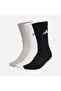 Cushioned Sportswear 3-Pack Black Socks