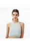 Meridian Rib Antrenman Branded Women's Green Running Tank Top - 4