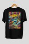 Sydney Australia 2 Black Oversize Country City Back Printed Unisex T-Shirt 100% Cotton Premium