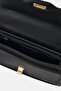 Women Brand Logo Cross Body Bag, Black - 2