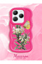 Infinix Hot 40 Pro Compatible Case Camera Protector Red Silicone Couple Phone Case Butterfly Pattern - 2
