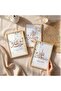 Arabic Floral Frames 50x70 cm with Outer Frame Set of 3 Interior - 3
