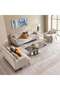 MABRO SINGLE SEATER SOFA - LIGHT GREY - 5