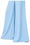 Elastic Waist Women's Baby Blue Pants Wide Leg Non-See-Through Fabric - Women's Hijab Fabric Pants - 2