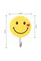 9PCS Strong Adhesive Force Hook Household Hook Cartoon Cute Wall Sticky Hook Wall Smiley Face Weight Bearing Hooks - 2