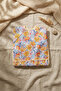 Lemon Patterned Long Sleeve Baby Bib - Waterproof, with Pockets and Stain-Resistant Functional Blouse Bib - 4