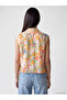 Lcw Everyday Mixed Floral Gathered Women's Shirt - 4