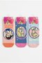 Licensed Princess Princesses 3-Pack Girls' Booties Cotton Socks Daily Socks Gift Socks Cute Hero Socks School Socks Pr22840 - 2
