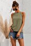 Women's Back Detail Sleeveless Athlete Blouse - 4