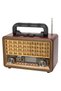 2021 Wooden Casing Radio Retro Fm Am Sw Radio Led Display Radio NS-2075 BT - 4