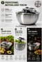 6 Liter Stainless Steel Salad Dryer and Mixing Bowl |   Automatic Pushing Mechanism |   Non-Slip Sole |   Transparent Cover - 6