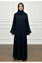 Lace Embroidered Open Abaya-877
