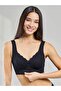 Laser Cut Wire-Free Bra, Seamless Non-Marking Fixed Strap Bra
