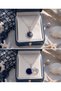 Night & Day Moving Locket Steel Necklace (Silver Color) - 3