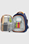 Starlet 3-Piece School Set - Backpack, Thermal Lunch Bag, and Pencil Case, Plush Toy - 2