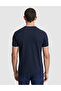 Navy Blue Slim Fit Crew Neck T-Shirt 50321064-Vr033 - 5