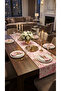 100% Cotton Special Patterned Rectangular Runner 40X110 - 3