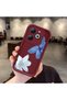 Tecno Spark 20/20C Compatible Case Camera Protector Burgundy Silicone Couple Phone Case Floral Pattern