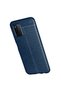 Galaxy A03S Case Leather Look Silicone with Camera Protection Ultimate Protection Senk - 5