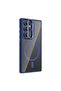Galaxy S24 Ultra Case with Camera Stand Magsafe Supported Transparent Back Silicone Shrp - 4