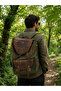 Handmade Crazy Leather Detailed Unisex Backpack Large Volume Laptop Travel Camping Bag