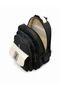 Beige Unisex Daily School Backpack, Water Resistant, Multiple Compartments, Laptop Compartment - 5