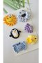 Baby Gift Pinterest Combinations Hairless Baby Hair Clips 6-Piece Mixed Sets Hanmade Knitted Organic Baby Hair Accessories