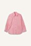 100% Cotton Regular Fit Embroidered Floral Pink Beach Shirt H0879Ax26Sm - 7