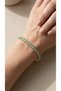 Women's Oval Stone Tennis Bracelet – 316L Stainless Steel