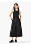 A LINE KNIT WOVEN DRESS - 4