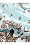 Patterned Square Shawl Bandana - 3