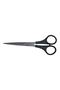 2215 M-528 Plastic Handle Straight Scissors No: 6 Inch / 15.24 cm - Stainless Steel