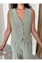 Khaki Vest Suit - 2Y8181 - 2