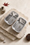 2-Piece Stainless Steel Vacuum Storage Container, Oven and Cake Container for Breakfast 500 ml - 7