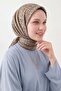 وشاح ناعم بلون الزيتون - 3