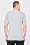 Men Sportswear Fit Short Sleeve Baseball T-Shirt, Grey Heather - 3