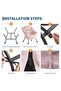 - Lazy Chair with Ottoman, Modern Chair with Armrests and Side Pocket, Comfortable Faux Leather Reading Chair with Metal Legs for Bedroom, Living Room, Dorm Room, Office - 2