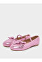 Girls Metallic Bow Ballerinas - 2