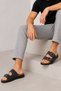 Metmax 401 Men's Double Buckle Beach Pool Garden Lightweight Daily Slippers - 3