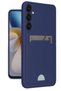 Ilkestor Galaxy A16 5g Case Kelvin Silicone with Business Card Holder (184054) - Navy Blue