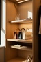 Bag Organizer, Transparent Organizer Stand, Compartmentalized In-Cabinet Bag Holder - 3