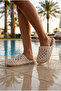 3 Colors Eva Women's Home Bathroom Garden Pool Beach Slippers Set - 6