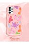 Samsung Galaxy A13 4g Compatible Case Camera Protector Pink Silicone Couple Phone Case Butterfly Pattern - 2