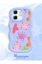 Infinix Hot 50I Compatible Case Camera Protector Blue Silicone Couple Phone Case Butterfly Pattern - 2